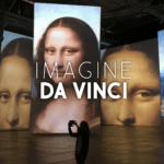 Logo of Imagine Da Vinci immersive exhibition