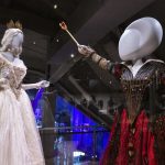 The White Queen Worn by Anne Hathaway Alice in Wonderland (2010) Costume Design by Colleen Atwood - The Red Queen Worn by Helena Bonham Carter Alice Through the Looking Glass (2016) Costume Design by Colleen Atwood