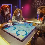 children using interactive lab at Uniquely Us