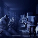 Imatge from sitting VR360. Leonardo vs Michelangelo